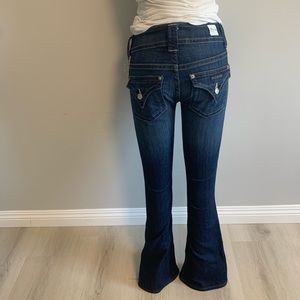 Hudson Midrise Signature Bootcut Jeans